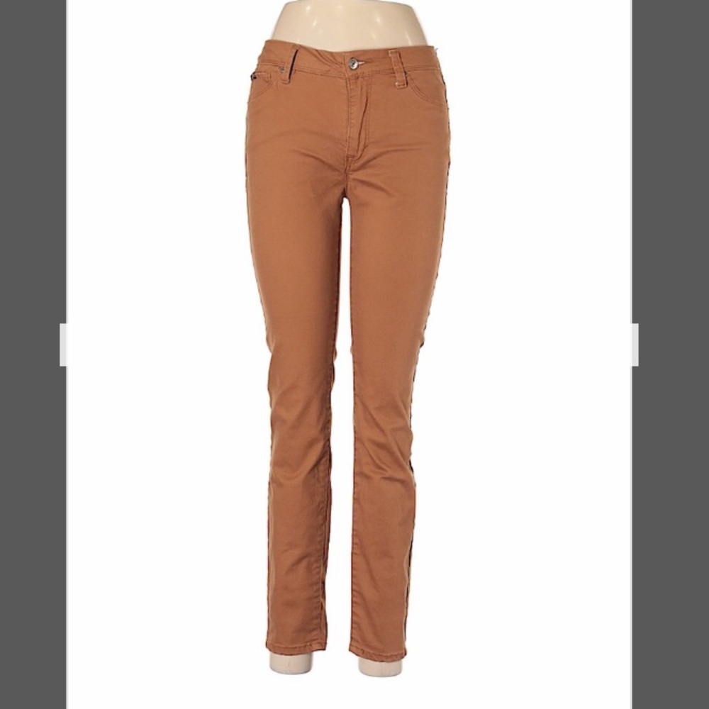 Curve Appeal Minimalist Jegging Size 14 Tan Pant